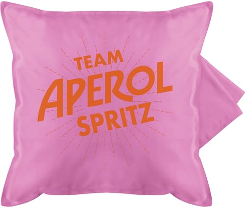 Kissenbezug - Karneval & Fasching - Kissen - Team Aperol Spritz JGA I Mädelsabend Spritztour Aperol Geschenk - 50 x 50 cm - Pink - karnevalskissen Fasching- apperol kissenhülle sofakissen mit Kissenbezug - Karneval & Fasching - Kissen - Team Aperol Spritz JGA I Mädelsabend Spritztour Aperol Geschenk - 50 x 50 cm - Pink - karnevalskissen Fasching- apperol kissenhülle sofakissen mit von Shirtracer