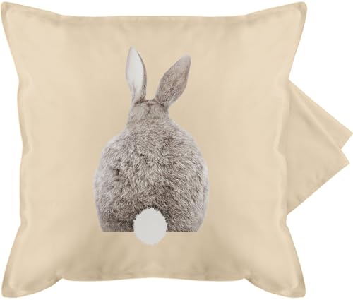 Shirtracer Kissenbezug - Kissen - Ostern Hase I Hasen Oster Hasenmotiv I Osterhase - 50 x 50 cm - Beige Natur - hasenkissen bezug mit osterhasen Ostern kissenbezüge osterkissen bezüge Motiv häschen Shirtracer Kissenbezug - Kissen - Ostern Hase I Hasen Oster Hasenmotiv I Osterhase - 50 x 50 cm - Beige Natur - hasenkissen bezug mit osterhasen Ostern kissenbezüge osterkissen bezüge Motiv häschen von Shirtracer