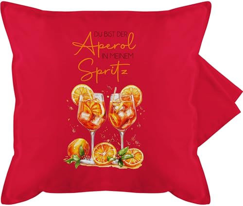 Kissenbezug - Pärchen - Kissen - Du bist der Aperol in Meinem Spritz | Accessoires Aperol Spritz Geschenk Italien Geschenke Alkohol - 50 x 50 cm - Rot - Liebe Paar Spritz zierkissenbezug Partner Kissenbezug - Pärchen - Kissen - Du bist der Aperol in Meinem Spritz | Accessoires Aperol Spritz Geschenk Italien Geschenke Alkohol - 50 x 50 cm - Rot - Liebe Paar Spritz zierkissenbezug Partner von Shirtracer