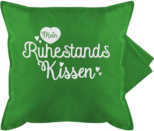 Shirtracer Kissenbezug - Rentner - Mein Ruhestands Kissen - 50 x 50 cm - Grün - rentnerkissen rentenkissen Rente Ruhestand bezug Geschenk zur ruhestandskissen Retirement zum kuschelkissen Frauen Shirtracer Kissenbezug - Rentner - Mein Ruhestands Kissen - 50 x 50 cm - Grün - rentnerkissen rentenkissen Rente Ruhestand bezug Geschenk zur ruhestandskissen Retirement zum kuschelkissen Frauen von Shirtracer
