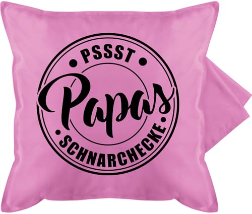 Kissenbezug - zum Vatertag - Papas Schnarchecke Badge I Papa Geschenk Geburtstag I Weihnachten - 50 x 50 cm - Pink - papakissen Geschenke für Vater Vatertagsgeschenk schnarch Kissen sofakissen Kissenbezug - zum Vatertag - Papas Schnarchecke Badge I Papa Geschenk Geburtstag I Weihnachten - 50 x 50 cm - Pink - papakissen Geschenke für Vater Vatertagsgeschenk schnarch Kissen sofakissen von Shirtracer