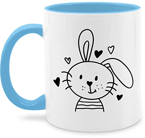 Tasse Tassen 325ml - Hase - Hasen Schlappohr Osterhase I - 325 ml - Hellblau - ostertassen hasenmotiv osterhasen bunny teetasse ostertasse häschen ostern kaffeetasse ostergeschenke mit kaninchen Tasse Tassen 325ml - Hase - Hasen Schlappohr Osterhase I - 325 ml - Hellblau - ostertassen hasenmotiv osterhasen bunny teetasse ostertasse häschen ostern kaffeetasse ostergeschenke mit kaninchen von Shirtracer