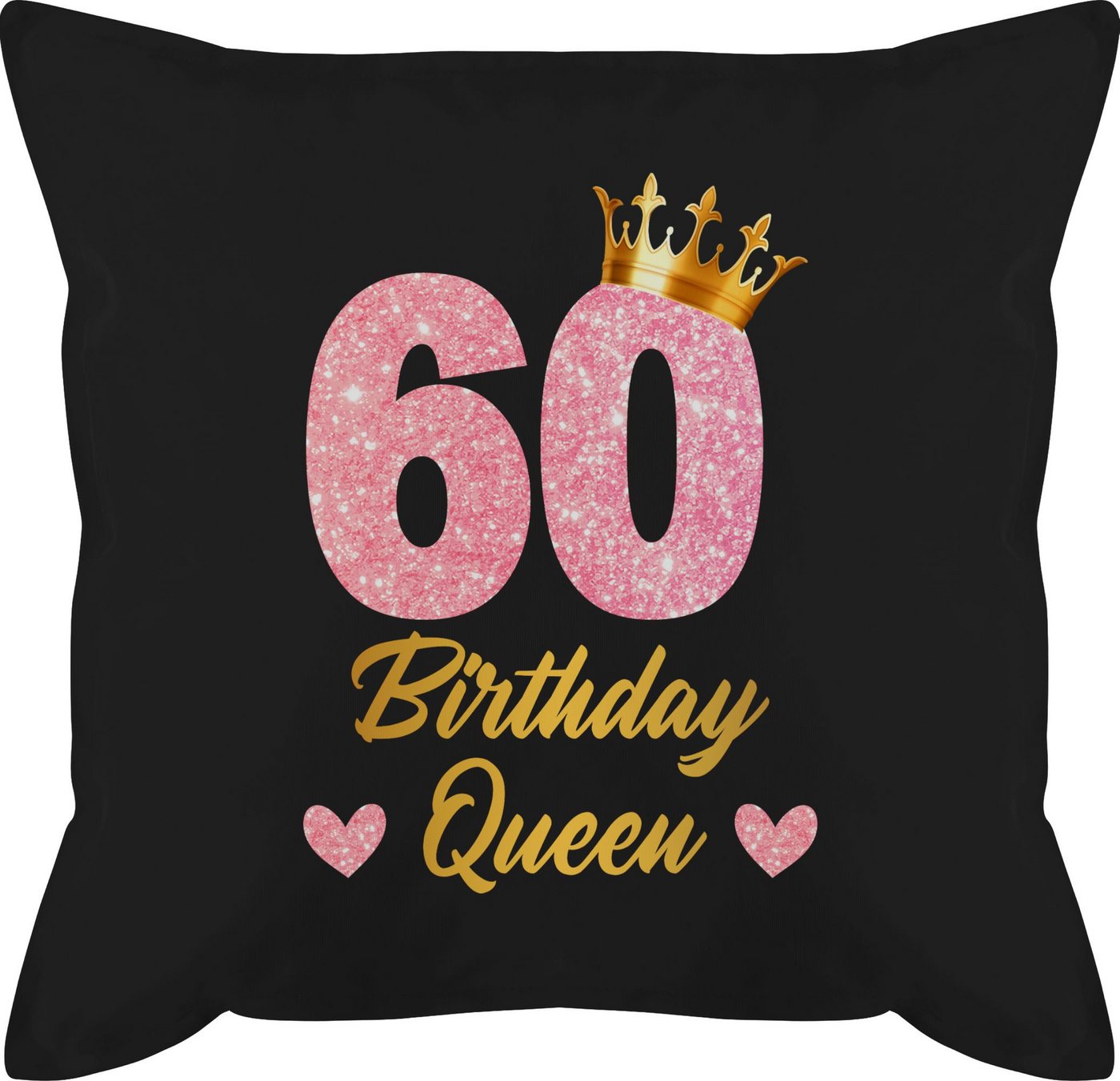 Shirtracer Dekokissen 60 Birthday Queen Geburtstags Königin Geburtstagsgeschenk 60, 60. Geburtstag Kissen Shirtracer Dekokissen 60 Birthday Queen Geburtstags Königin Geburtstagsgeschenk 60, 60. Geburtstag Kissen von Shirtracer