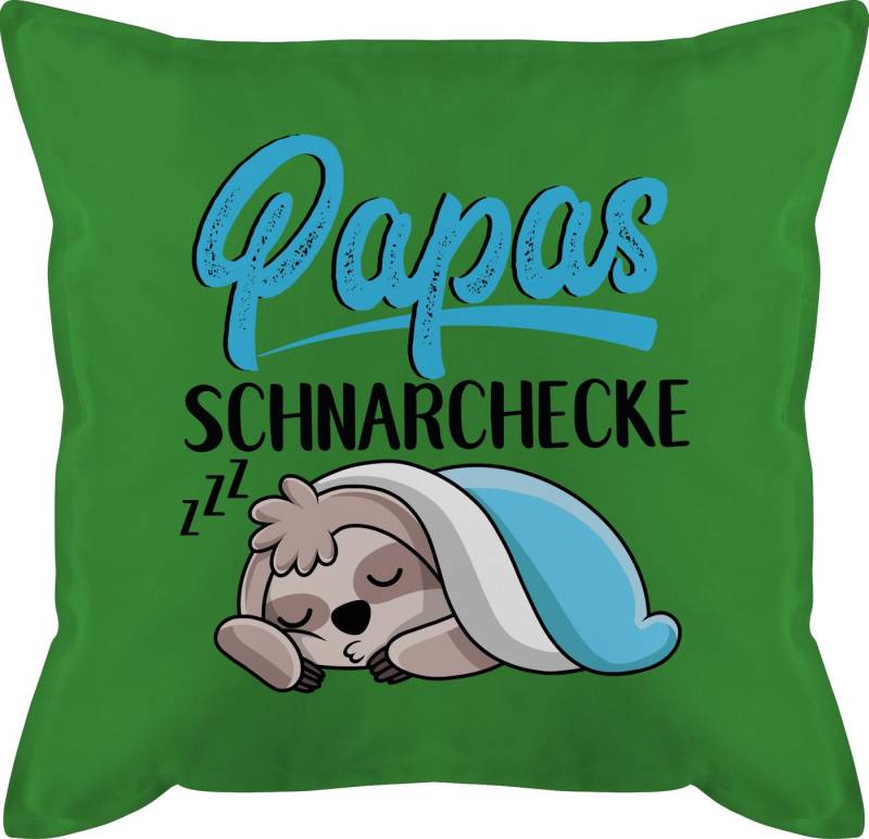 Shirtracer Dekokissen Papas Schnarchecke - Faultier Vatertagsgeschenk, Vatertagsgeschenk Kissen Shirtracer Dekokissen Papas Schnarchecke - Faultier Vatertagsgeschenk, Vatertagsgeschenk Kissen von Shirtracer