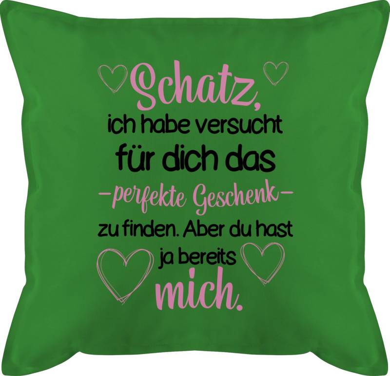 Shirtracer Dekokissen Schatz habe versucht das perfekte Geschenk zu finden, Dekokissen Valentinstag Geschenk Shirtracer Dekokissen Schatz habe versucht das perfekte Geschenk zu finden, Dekokissen Valentinstag Geschenk von Shirtracer