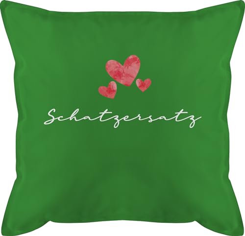 Shirtracer Kissen 50x50 - Schatzersatz - Geschenk Valentinstag Männer Valentinsgeschenk für Ihn Liebeskummer Ostergeschenk Partner Ideen Liebe Weihnachten - 50 x 50 cm - Grün - valentinsgeschenke Shirtracer Kissen 50x50 - Schatzersatz - Geschenk Valentinstag Männer Valentinsgeschenk für Ihn Liebeskummer Ostergeschenk Partner Ideen Liebe Weihnachten - 50 x 50 cm - Grün - valentinsgeschenke von Shirtracer