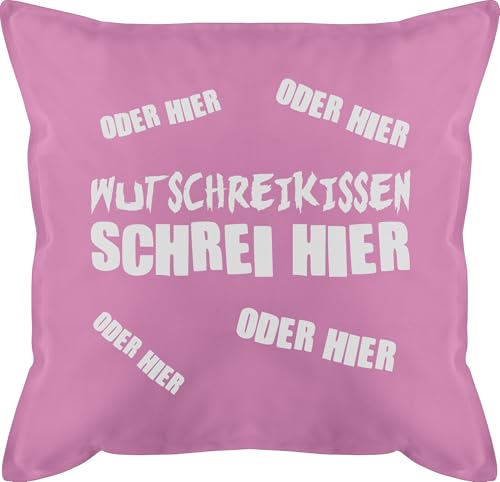 Kissen 50x50 - Statement - Wutschreikissen - schrei Hier - 50 x 50 cm - Pink - wutkissen Statement-Kissen Statements Wut männerkissen spruchkissen kopfkissen schwarz sprüche schreien schmusekissen Kissen 50x50 - Statement - Wutschreikissen - schrei Hier - 50 x 50 cm - Pink - wutkissen Statement-Kissen Statements Wut männerkissen spruchkissen kopfkissen schwarz sprüche schreien schmusekissen von Shirtracer