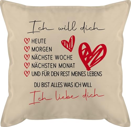 Shirtracer Kissen 50x50 - Valentinstag Ideen - Liebes Geschenk Papa Mama Frauen Männer Freund Freundin Love Liebeserklärung I Entschuldigung Partner Sie Ihn - 50 x 50 cm - Beige Natur - Geschenke für Shirtracer Kissen 50x50 - Valentinstag Ideen - Liebes Geschenk Papa Mama Frauen Männer Freund Freundin Love Liebeserklärung I Entschuldigung Partner Sie Ihn - 50 x 50 cm - Beige Natur - Geschenke für von Shirtracer