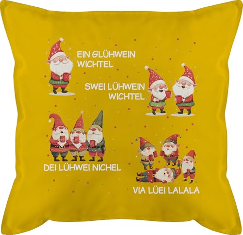 Shirtracer Kissen 50x50 - Weihnachtskissen Christmas Geschenke - EIN Glühwein Swei Glühwein | Wichtel | EIN Glühwein Zwei Glühwein | Weihnachten | Wichtelgeschenk lustig | Elfe I Weihnachtsmarkt | Shirtracer Kissen 50x50 - Weihnachtskissen Christmas Geschenke - EIN Glühwein Swei Glühwein | Wichtel | EIN Glühwein Zwei Glühwein | Weihnachten | Wichtelgeschenk lustig | Elfe I Weihnachtsmarkt | von Shirtracer