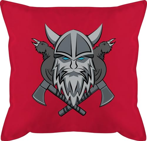 Shirtracer Kissen 50x50 - & Walhalla - Wikinger V2-50 x 50 cm - Rot - sofakissen Valhalla Vikings mit füllung vikinger Viking Wikinger&Walhalla Shirtracer Kissen 50x50 - & Walhalla - Wikinger V2-50 x 50 cm - Rot - sofakissen Valhalla Vikings mit füllung vikinger Viking Wikinger&Walhalla von Shirtracer