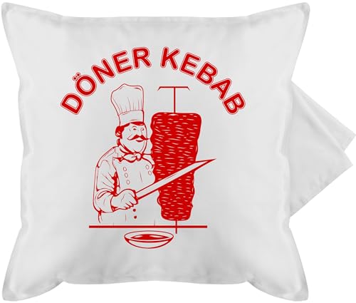Shirtracer Kissenbezug - Karneval & Fasching - Kissen - Original Döner Kebab Logo I Döner Kebap I Döner Geschenke - 50 x 50 cm - Weiß - karnevalskissen Fasching- Doner Pillow sofakissen mit Carnevale Shirtracer Kissenbezug - Karneval & Fasching - Kissen - Original Döner Kebab Logo I Döner Kebap I Döner Geschenke - 50 x 50 cm - Weiß - karnevalskissen Fasching- Doner Pillow sofakissen mit Carnevale von Shirtracer