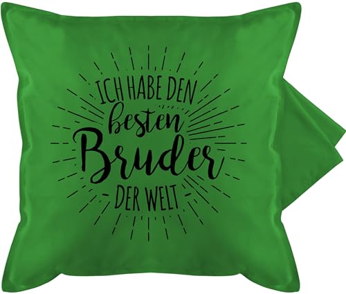 Shirtracer Kissenbezug - Kissen - Ich Habe den besten Bruder der Welt - 50 x 50 cm - Grün sprüche brüder Brother Geschenke für bruderherz Best Geburtstagsgeschenk brüderchen hab Shirtracer Kissenbezug - Kissen - Ich Habe den besten Bruder der Welt - 50 x 50 cm - Grün sprüche brüder Brother Geschenke für bruderherz Best Geburtstagsgeschenk brüderchen hab von Shirtracer