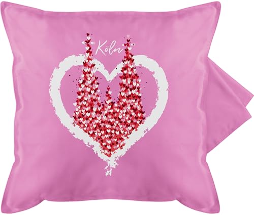 Shirtracer Kissenbezug - & Fasching - Kissen - Kölner Dom Köln Rot Weiss Karneval I Kölle I Fastnacht I Fasnacht I Fasnet - 50 x 50 cm - Pink - karnevalskissen Fasching- un kissenhülle sofakissen mit Shirtracer Kissenbezug - & Fasching - Kissen - Kölner Dom Köln Rot Weiss Karneval I Kölle I Fastnacht I Fasnacht I Fasnet - 50 x 50 cm - Pink - karnevalskissen Fasching- un kissenhülle sofakissen mit von Shirtracer