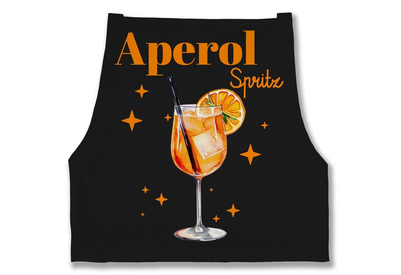 Shirtracer Kochschürze Aperol Spritz Kostüm Aperoli Aperollin Freundin Spritztour, (1-tlg), Karneval & Fasching von Shirtracer