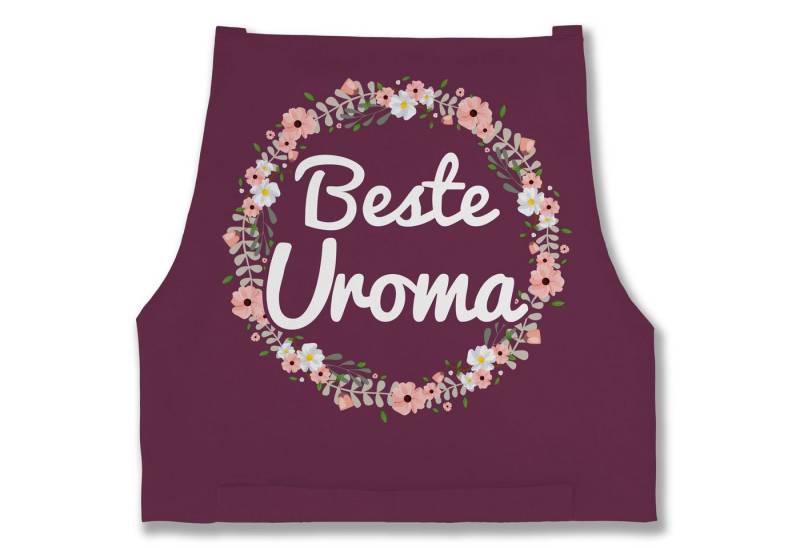 Shirtracer Kochschürze Beste Uroma Geschenk, (1-tlg), Oma Großmutter Omi von Shirtracer
