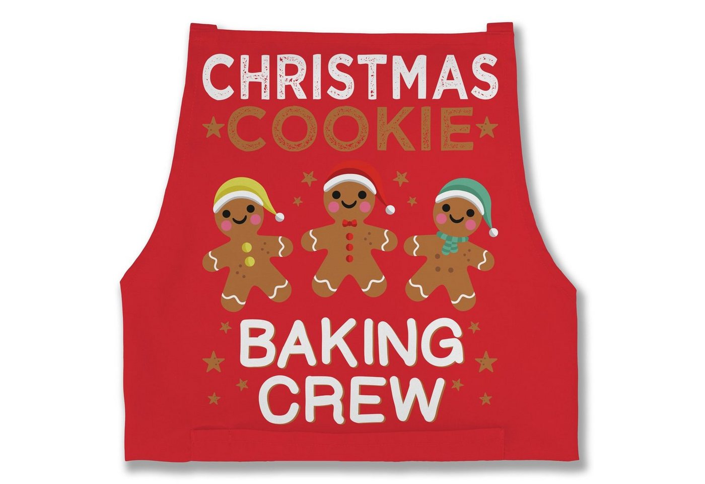 Shirtracer Kochschürze Christmas Cookie Baking Crew I Lebkuchenmännchen I Lebkuchen Männer I, (1-tlg), Weihnachtsschürze Erwachsene von Shirtracer