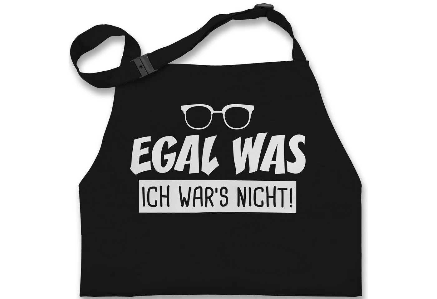 Shirtracer Kochschürze Egal was ich wars nicht, (1-tlg), Kinder Lustige Witzige Schürze von Shirtracer