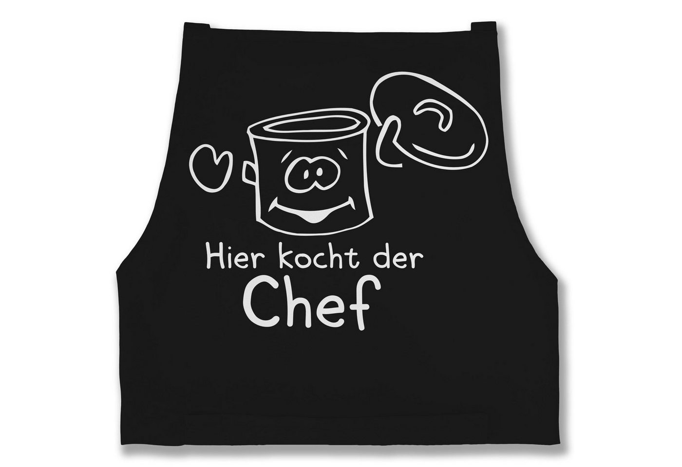 Shirtracer Kochschürze Hier kocht der Chef, (1-tlg), Kochschürze Herren Männer von Shirtracer