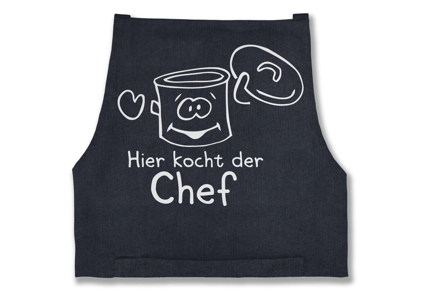 Shirtracer Kochschürze Hier kocht der Chef, (1-tlg), Kochschürze Herren Männer von Shirtracer