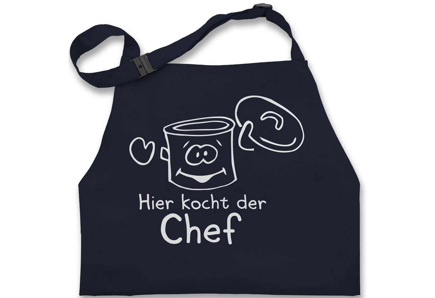 Shirtracer Kochschürze Hier kocht der Chef, (1-tlg), Kochschürze von Shirtracer