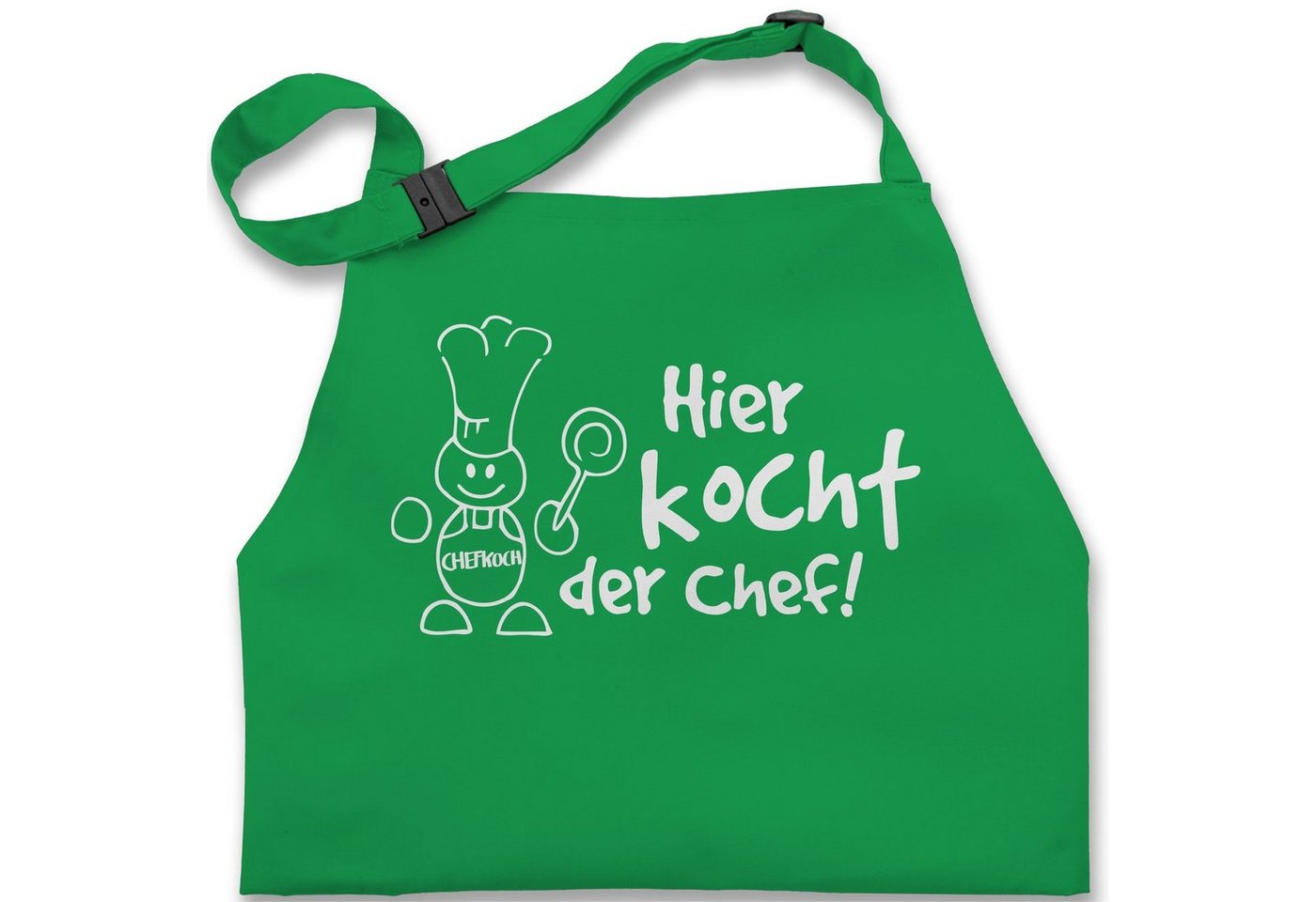 Shirtracer Kochschürze Hier kocht der Chef, (1-tlg), Kochschürze von Shirtracer