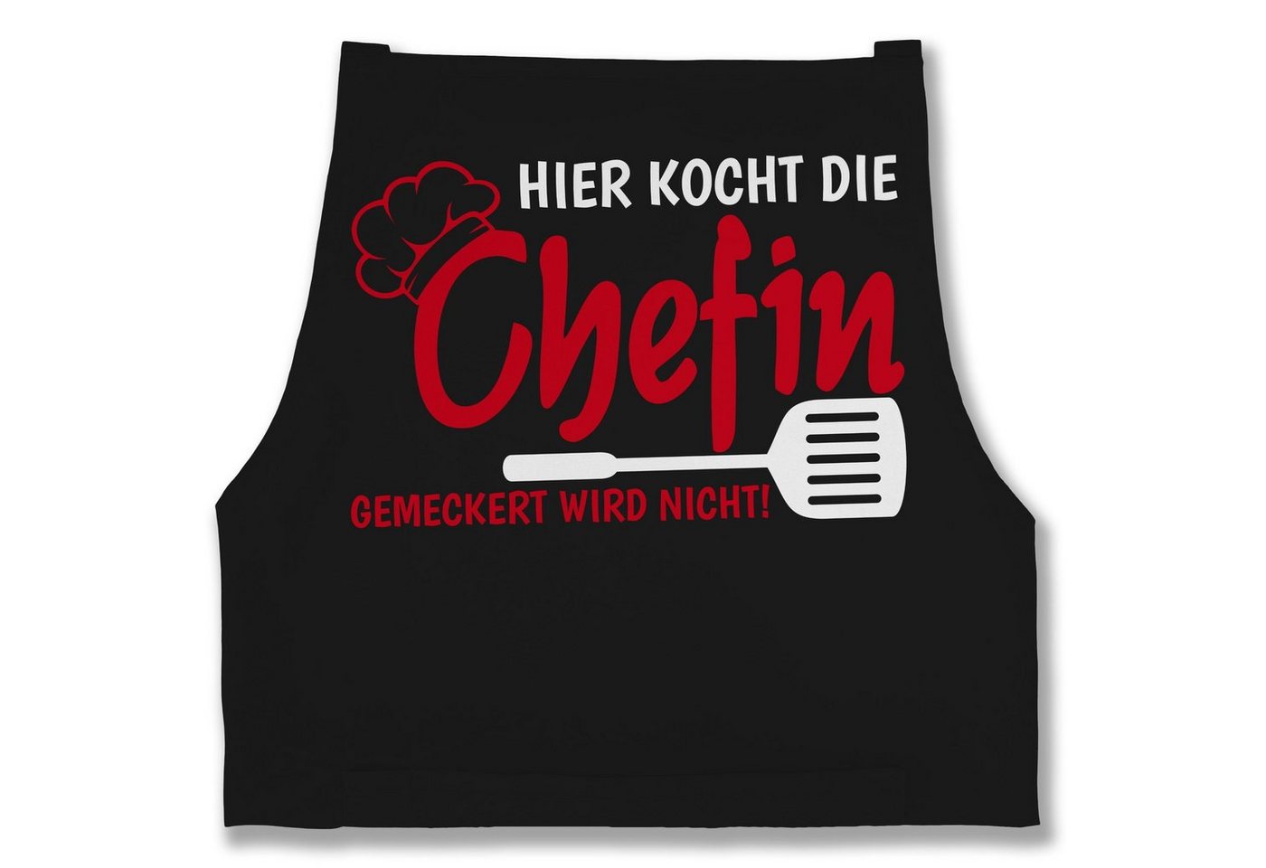 Shirtracer Kochschürze Hier kocht die Chefin gemeckert wird nicht, (1-tlg), Kochschürze Damen Frauen von Shirtracer