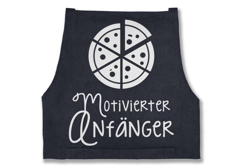 Shirtracer Kochschürze Motiverter Anfänger Pizza, (1-tlg), Pizzaschürze Erwachsene von Shirtracer