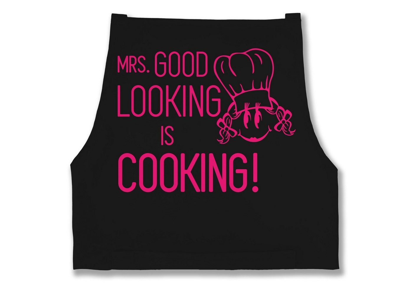 Shirtracer Kochschürze Mrs. Good Looking is cooking, (1-tlg), Kochschürze Damen Frauen von Shirtracer