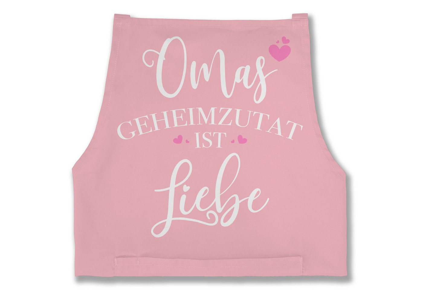 Shirtracer Kochschürze Omas Geheimzutat ist Liebe - Geschenk Omi Weihnachten Geburtstag, (1-tlg), Oma Großmutter Omi von Shirtracer