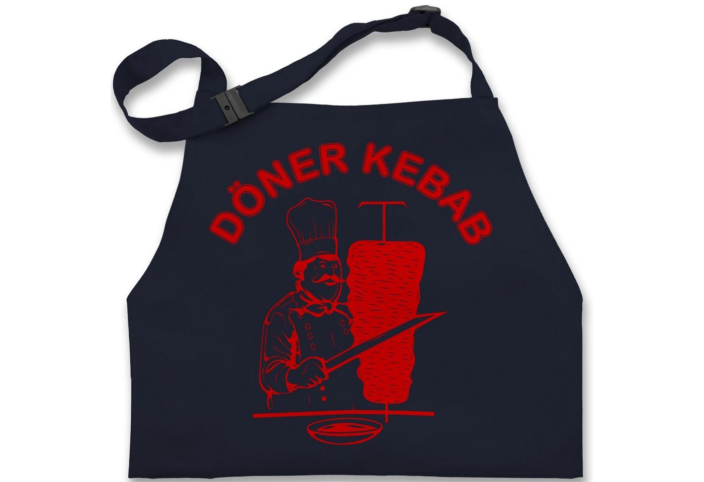 Shirtracer Kochschürze Original Döner Kebab Logo, (1-tlg), Karneval & Fasching von Shirtracer