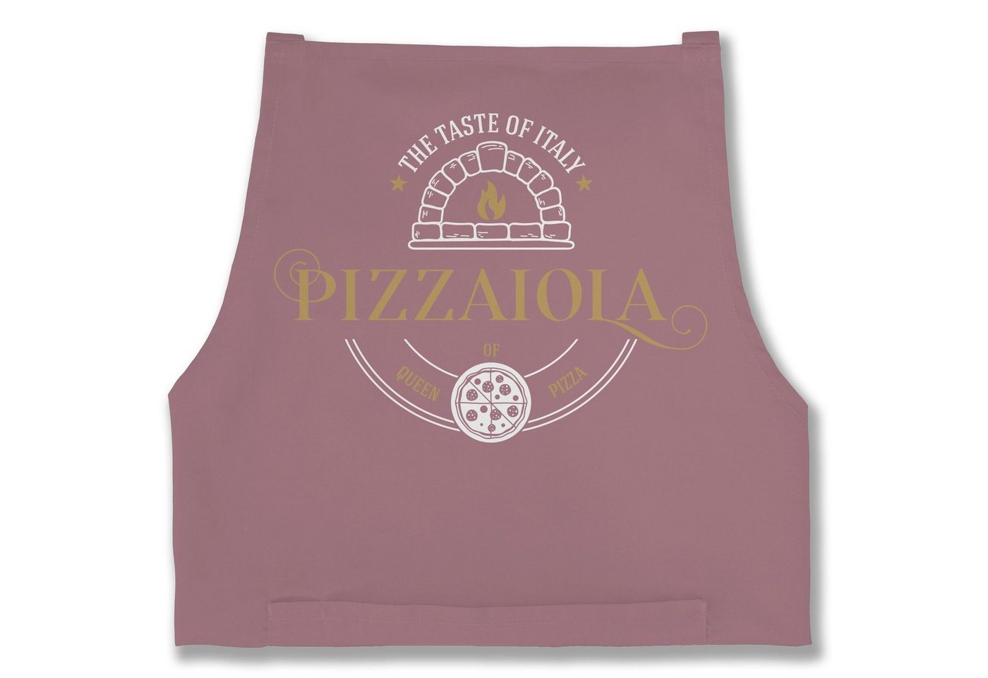 Shirtracer Kochschürze Pizzaiola Pizzabäckerin, (1-tlg), Pizzaschürze Damen Frauen von Shirtracer