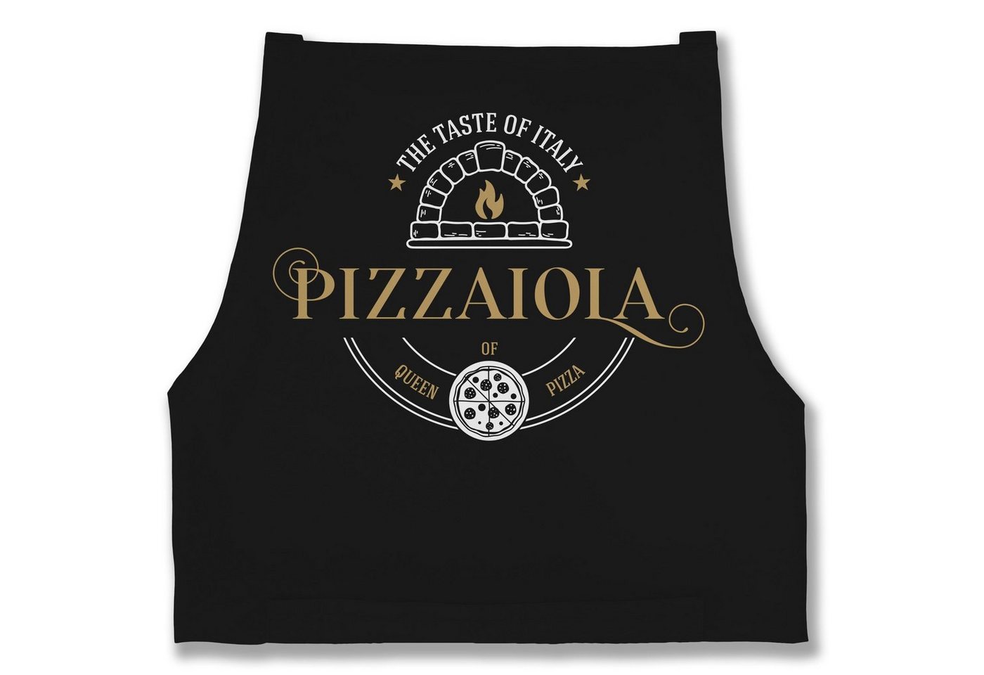 Shirtracer Kochschürze Pizzaiola Pizzabäckerin, (1-tlg), Pizzaschürze Damen Frauen von Shirtracer