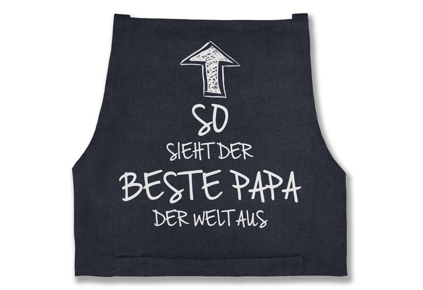 Shirtracer Kochschürze So sieht der beste Papa der Welt aus, (1-tlg), Papa von Shirtracer