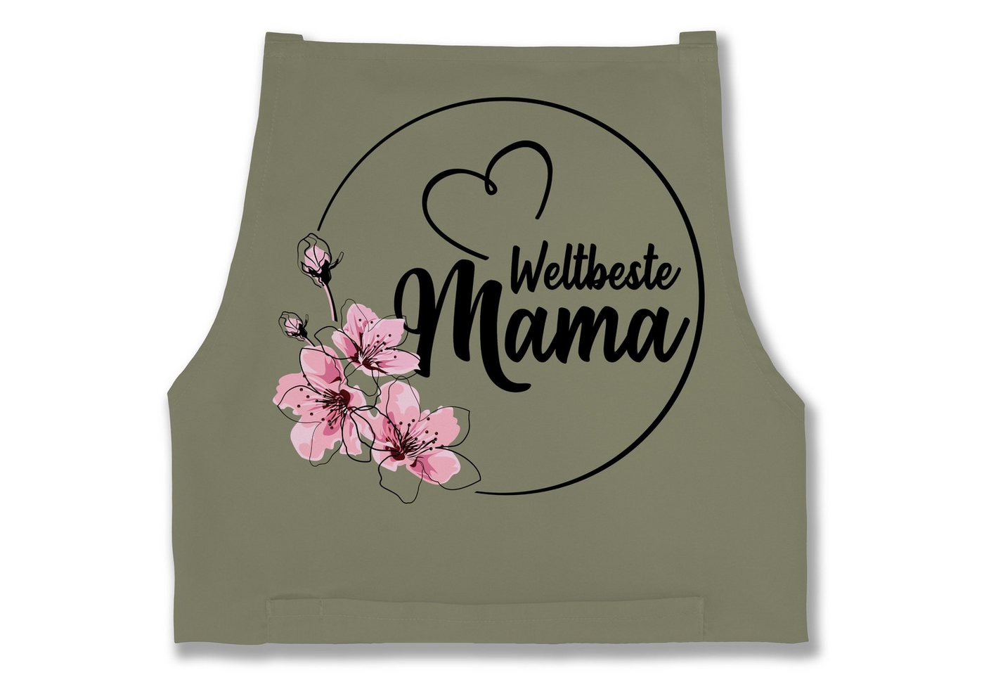 Shirtracer Kochschürze Weltbeste Mama - Geschenk Mutti Best Mom Geburtstag Muttertag Weihnach, (1-tlg), Mama von Shirtracer