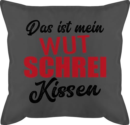 Kissen 50x50 - Statement - Das ist Mein Wut Schrei - 50 x 50 cm - Grau - wutkissen Statement-Kissen Statements schreien schmusekissen schreikissen! kopfkissen schwarz sprüche wutschrei mit füllung Kissen 50x50 - Statement - Das ist Mein Wut Schrei - 50 x 50 cm - Grau - wutkissen Statement-Kissen Statements schreien schmusekissen schreikissen! kopfkissen schwarz sprüche wutschrei mit füllung von Shirtracer
