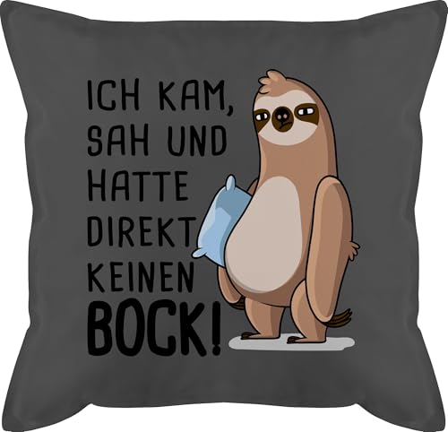Kissen 50x50 - Statement - Hatte direkt keinen Bock - Faultier - 50 x 50 cm - Grau - motivkissen Tiere Statement-Kissen Statements kam SAH mit füllung kopfkissen schwarz sprüche Faultiere Kissen 50x50 - Statement - Hatte direkt keinen Bock - Faultier - 50 x 50 cm - Grau - motivkissen Tiere Statement-Kissen Statements kam SAH mit füllung kopfkissen schwarz sprüche Faultiere von Shirtracer