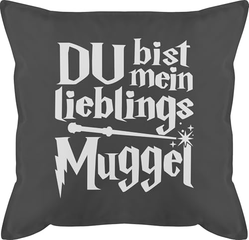 Kissen 50x50 - Statement - Du bist Mein Lieblingsmuggel I - 50 x 50 cm - Grau - Statement-Kissen Statements schmusekissen kopfkissen schwarz sprüche männerkissen mit bezug zierkissen Cushion Kissen 50x50 - Statement - Du bist Mein Lieblingsmuggel I - 50 x 50 cm - Grau - Statement-Kissen Statements schmusekissen kopfkissen schwarz sprüche männerkissen mit bezug zierkissen Cushion von Shirtracer