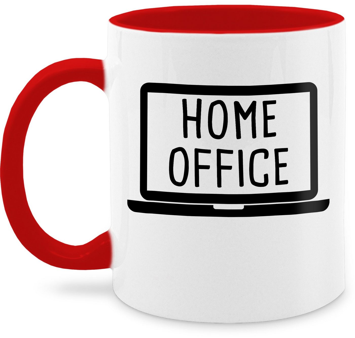 Shirtracer Tasse Home Office, Keramik, Kaffeetasse Job Geschenk von Shirtracer