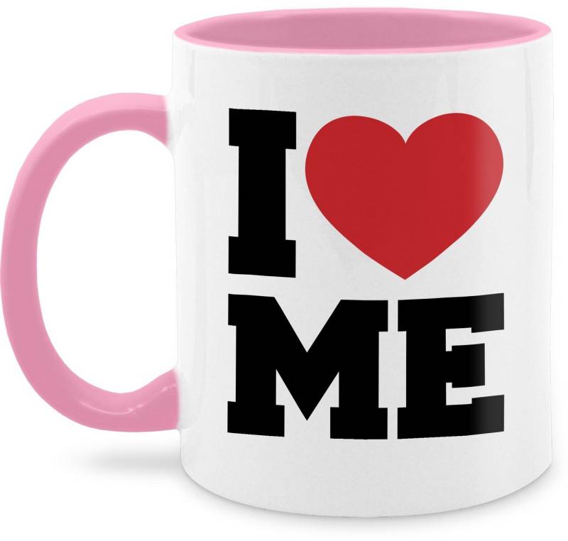 Shirtracer Tasse I love me - Selbstverliebt, Narzissmus, Ich liebe mich, Love myself, Keramik, Statement Shirtracer Tasse I love me - Selbstverliebt, Narzissmus, Ich liebe mich, Love myself, Keramik, Statement von Shirtracer