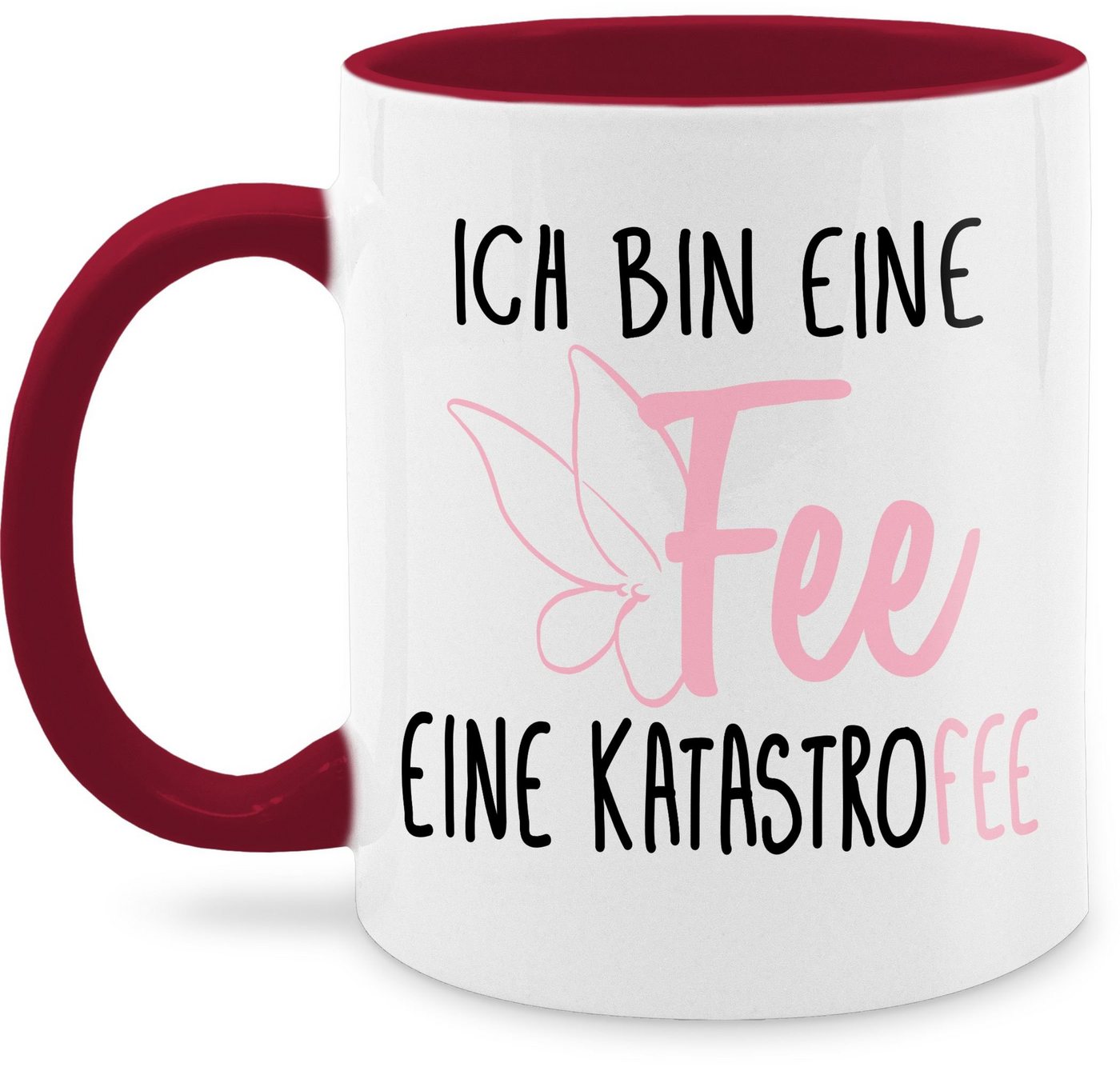 Shirtracer Tasse Ich bin eine Fee, Keramik, Statement Sprüche von Shirtracer