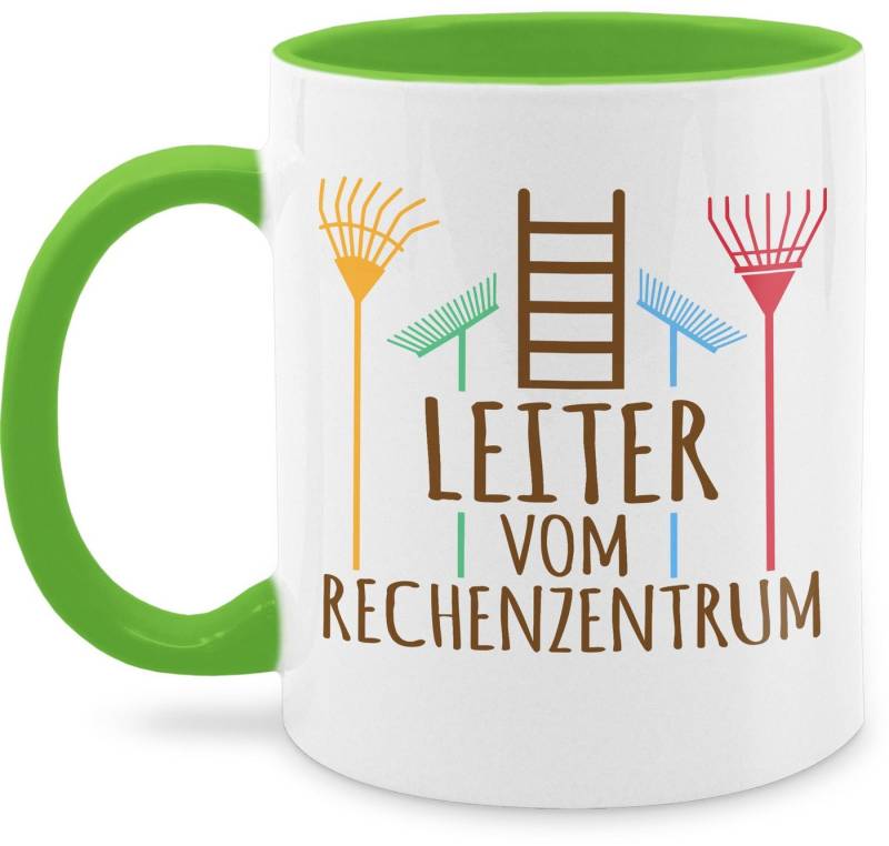 Shirtracer Tasse Leiter vom Rechenzentrum dunkel, Keramik, Kaffeetasse Hobby Geschenk von Shirtracer