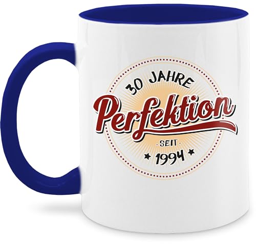 Tasse Tassen 325ml - 30. Geburtstag - Dreißig Jahre Perfektion seit 1994-325 ml - Dunkelblau - kaffeetasse 30 dreissig 30.geburtstag nur noch eine pflanze geschenk 30ter 30er zum 30ten 30th von Shirtracer