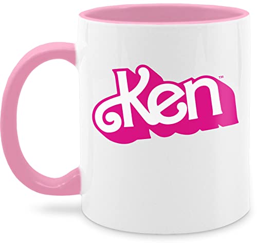 Tasse Tassen 325ml - Barbie - Ken Logo - 325 ml - Rosa - teetasse kaffeetasse q9061 mug kindertasse nur noch eine pflanze kakao kaffee von Shirtracer