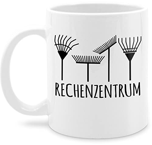 Tasse Tassen 325ml - Deko Hobby Geschenk - Rechenzentrum - schwarz - 325 ml - Weiß - teetasse nur noch eine pflanze kaffeetasse kaffee von Shirtracer