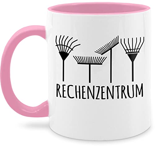 Tasse Tassen 325ml - Deko Hobby Geschenk - Rechenzentrum - schwarz - 325 ml - Rosa - nur noch eine pflanze teetasse kaffeetasse kaffee von Shirtracer