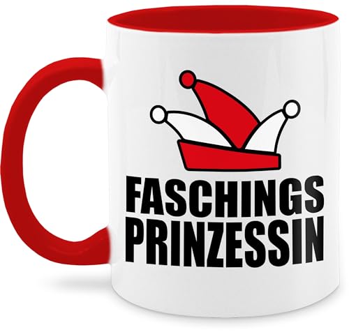 Tasse Tassen 325ml - Karneval & Fasching - Faschingsprinzessin - 325 ml - Rot - kölner köln kölsche 2023 für und fasnacht witzige faschings fasnet karnevals fasching- carnival jeck karneval& von Shirtracer