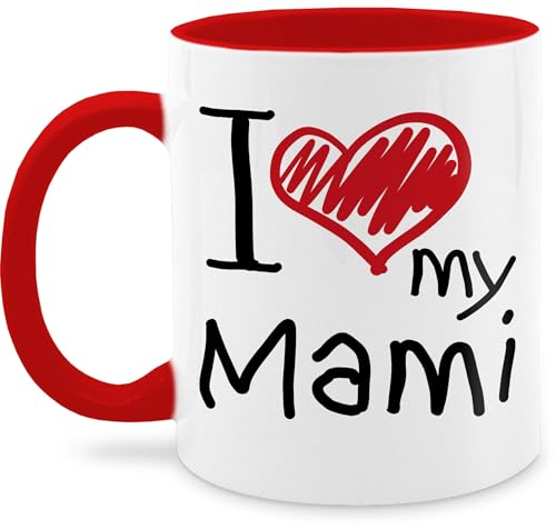 Tasse Tassen 325ml - Mama - I love my Mami - 325 ml - Rot - mug saying mom muttertagstasse mum beste teetasse moms cup mütter bild kaffeetasse geschenke für mutter muttertag häferl Tasse Tassen 325ml - Mama - I love my Mami - 325 ml - Rot - mug saying mom muttertagstasse mum beste teetasse moms cup mütter bild kaffeetasse geschenke für mutter muttertag häferl von Shirtracer