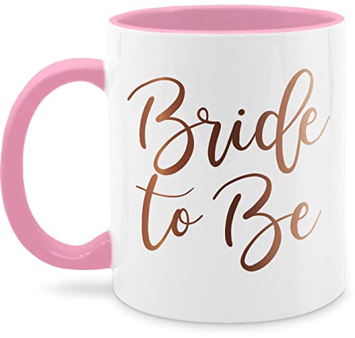 Tasse Tassen 325ml - Statement Sprüche - Bride to be - 325 ml - Rosa - fanmug spruchtasse sarkasmus cup kaffeetasse mit spruch sprüche, kaffetassen lustige sprueche mug sprüchen schokotasse von Shirtracer