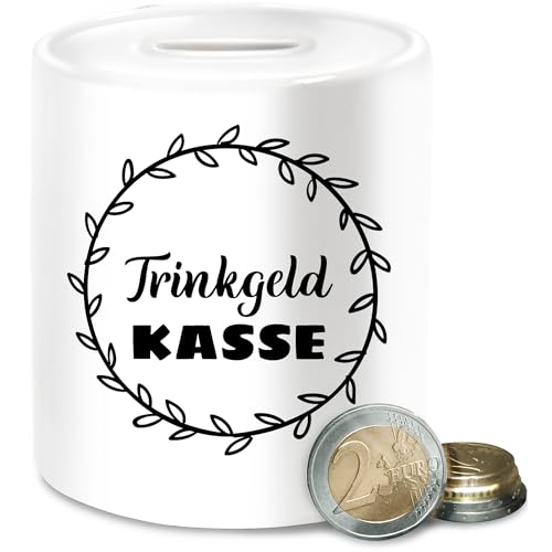 Trinkgeldkasse | Tip Box Trinkgeld | Trinkgeld Spardose | Trinkgeldbox | Friseur Arztpraxis Theke - Unisize - Weiß - trinkgeldboxen Geschenk Friseurin kaffeekasse Keramik für auf die kaffekasse Trinkgeldkasse | Tip Box Trinkgeld | Trinkgeld Spardose | Trinkgeldbox | Friseur Arztpraxis Theke - Unisize - Weiß - trinkgeldboxen Geschenk Friseurin kaffeekasse Keramik für auf die kaffekasse von Shirtracer