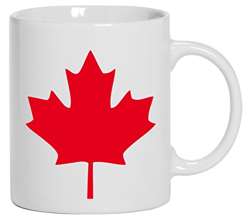 Shirtstreet24, CANADA/KANADA, Länder Kaffee Becher mit Motiv bedruckte Tasse Mug Kaffeebecher, Größe: onesize,Weiß von Shirtstreet24 Tassen